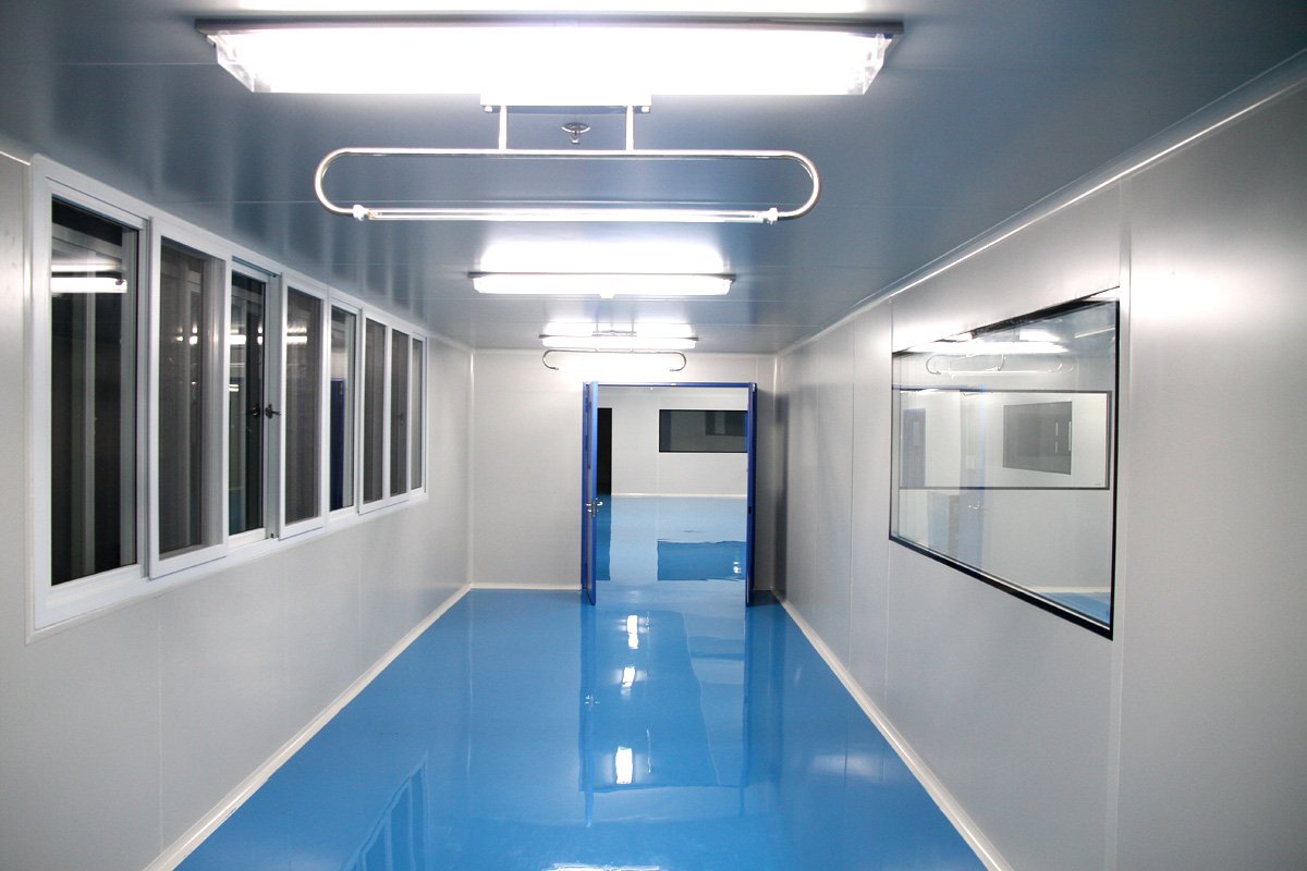 电子厂洁净厂房施工(图1) 电子厂洁净厂房施工(图1)