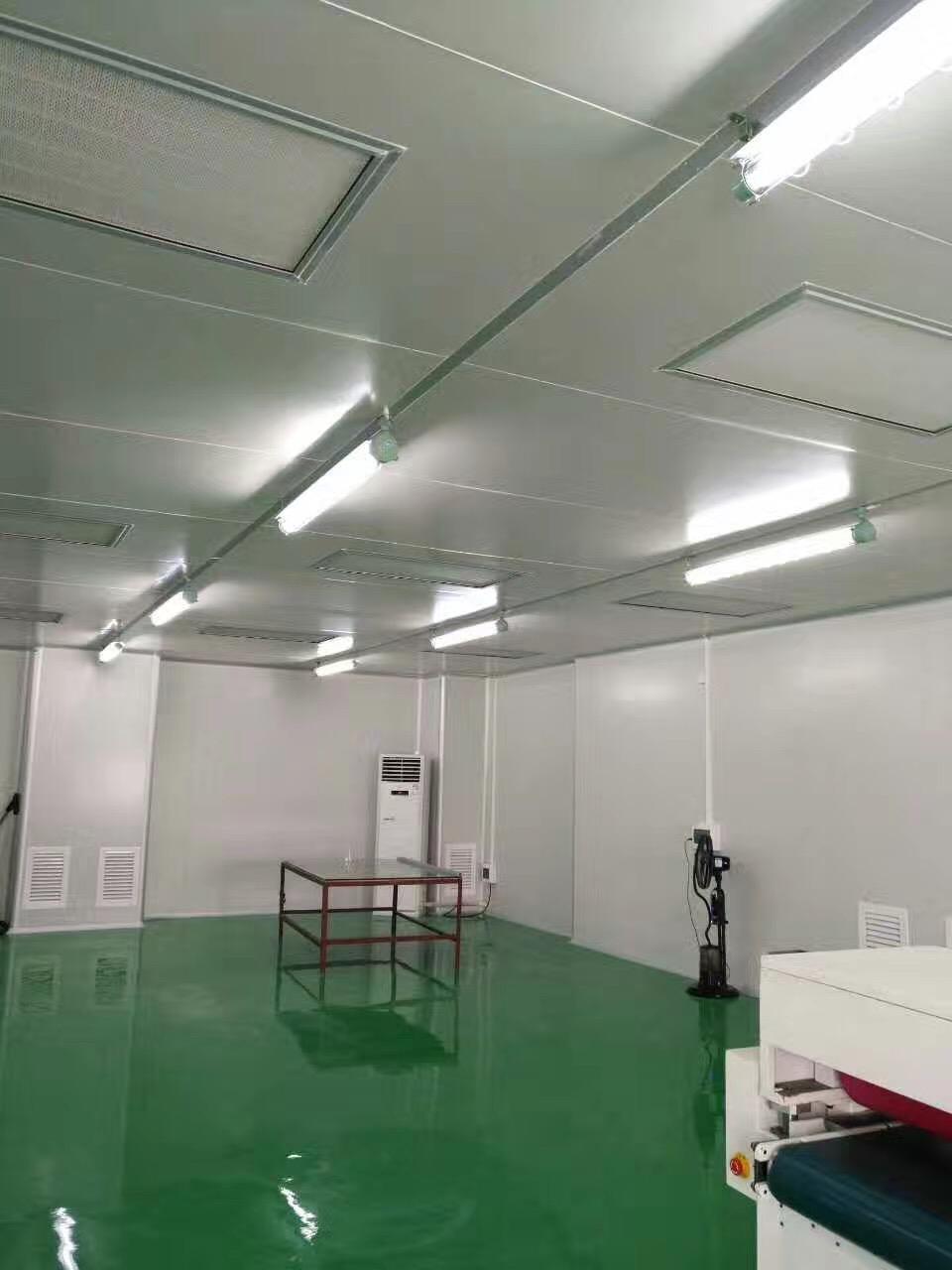 广州光电厂房一二三楼净化空调装修工程(图3) 广州光电厂房一二三楼净化空调装修工程(图3)